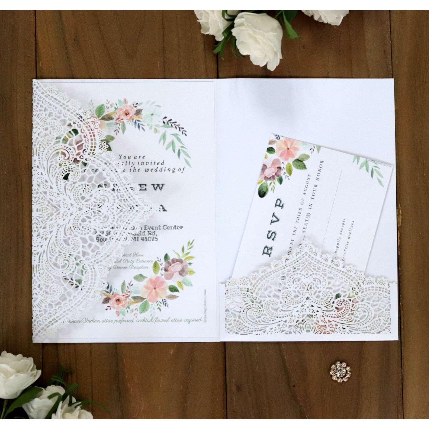 Modern Invitation Cards  Wedding Card Design Laser Cut 2020